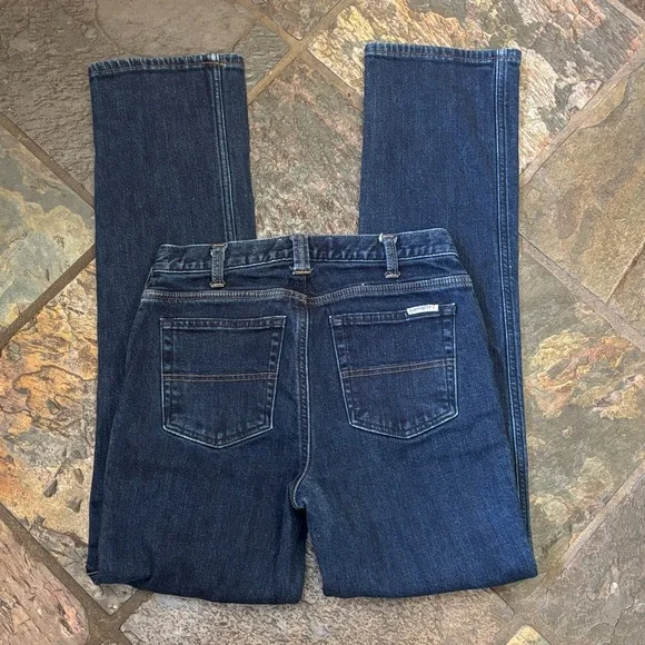 Carhartt Flannel Lined Straight Leg Jeans - Picture 6 of 10